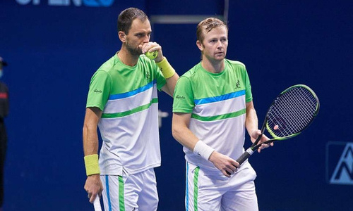 Казахстанские теннисисты проиграли во втором раунде парного разряда турнира ATP в Софии