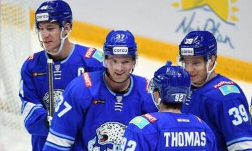 Новый нападающий «Барыса» набрал свои первые очки в КХЛ в 11-й игре сезона