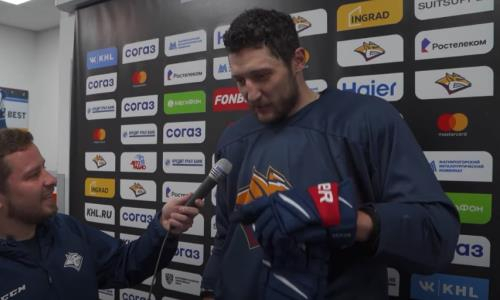 Хоккеисты топ-клуба КХЛ после победы над «Барысом» ответили на вопросы о Казахстане. Видео