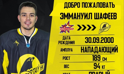 Форвард из ВХЛ перешёл в казахстанский клуб