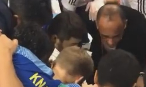 Появилось эмоциональное видео из раздевалки сборной Казахстана перед матчем с Португалией