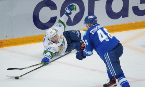 Фоторепортаж с матча КХЛ «Барыс» — «Салават Юлаев» 1:5