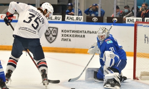 Фоторепортаж с матча КХЛ «Барыс» — «Металлург» Магнитогорск 1:2