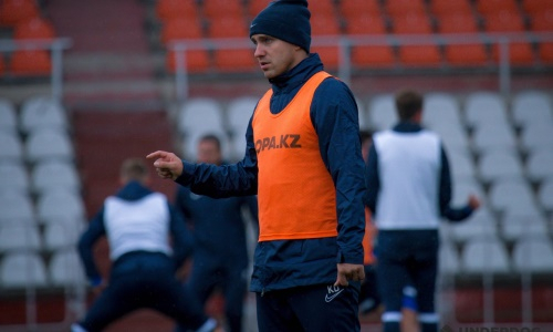 «Жетысу» опубликовал фоторепортаж с тренировки в Караганде