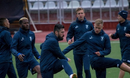 «Жетысу» показал видео тренировки в Караганде