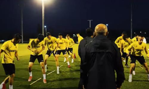 «Кайрат» опубликовал видео тренировки перед дебютом в групповом этапе еврокубков