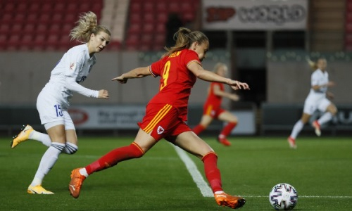 Фоторепортаж с матча отбора женского ЧМ-2023 Уэльс — Казахстан 6:0