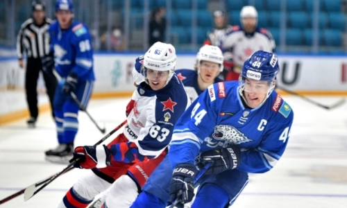 Фоторепортаж с матча КХЛ «Барыс» — ЦСКА 1:2 ОТ