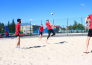 Футболисты клуба КПЛ сыграли в пляжный волейбол. Фото