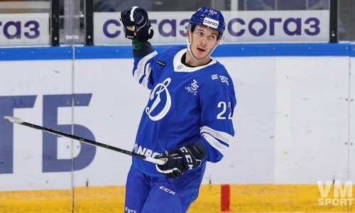 «Довольно тяжёлая игра». Форвард «Динамо» назвал решающий фактор в победе над «Барысом»