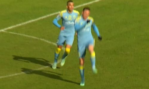 Видео второго гола Томасова матча Премьер-Лиги «Жетысу» — «Астана»