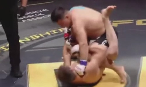 Видео зверского нокаута казахстанского файтера за 17 секунд