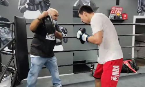 «Усердная работа». Жанибек Алимханулы поделился очередным видео с тренировки