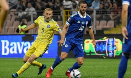 Во сколько сборная Казахстана сыграет с Боснией и Герцеговиной в отборе на ЧМ-2022
