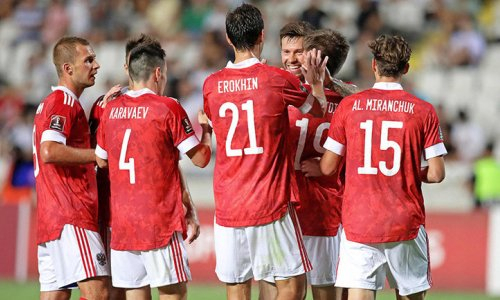 Прямая трансляция матча Россия — Словакия в отборе на ЧМ-2022