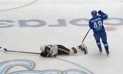 КХЛ вынесла наказание Роману Старченко за фол в матче с «Авангардом»