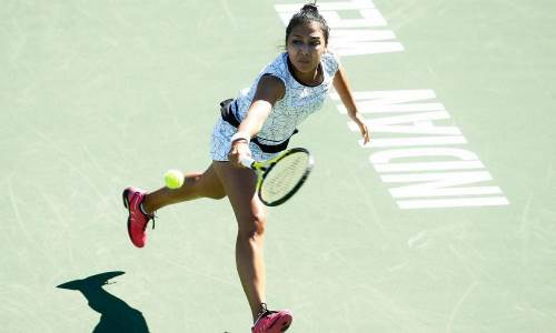 Зарина Дияс одержала третью подряд победу на кортах Индиан-Уэллс
