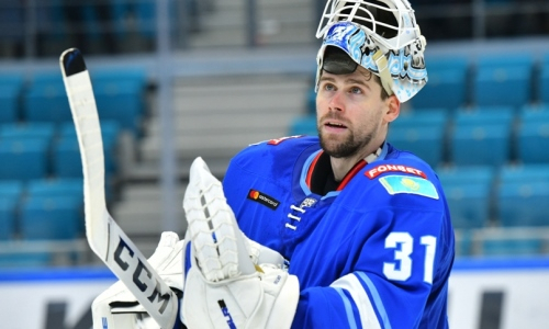 Голкипер «Барыса» стал игроком дня в КХЛ после «сухой» победы над СКА