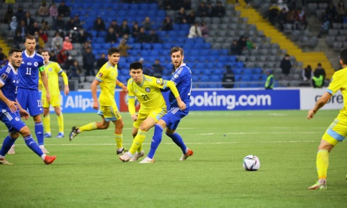 «Казахи пытались внести перелом». Российское СМИ разобрало матч Казахстан — Босния и Герцеговина