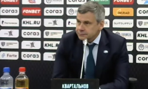 «Могли еще забить». Наставник «Ак Барса» высказался о веселой победе над «Барысом»