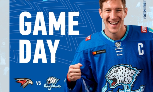 «Барыс» представил анонс первого матча самой затяжной выездной серии сезона КХЛ