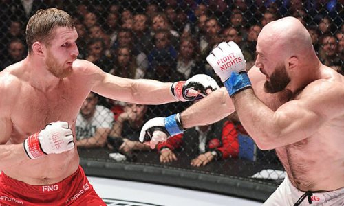 Владимир Минеев — Магомед Исмаилов: видео полного боя с глухим нокаутом в формате HD