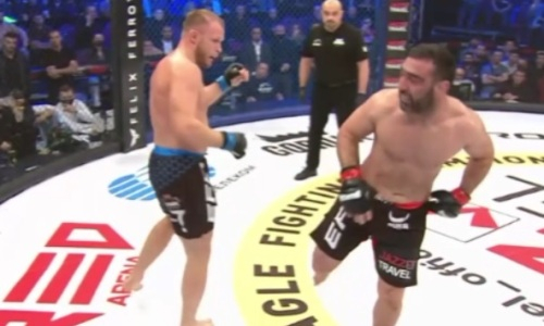 Шлеменко — Гусейнов: видео главного боя турнира EFC 42 