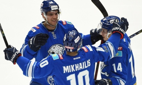 Назван победитель матча КХЛ «Динамо» Минск — «Барыс»