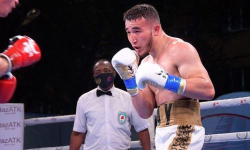 Непобежденный казахстанский боксер проведет бой с узбеком