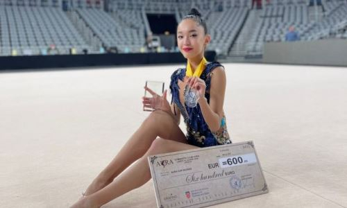 Две медали завоевала казахстанская гимнастка на международном турнире