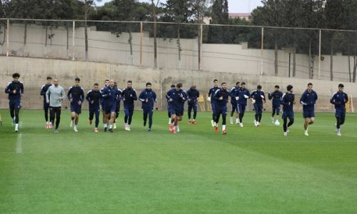 «Карабах» показал подготовку к матчу против «Кайрата». Фото