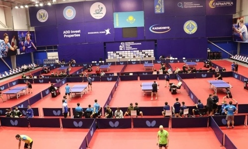 В Караганде стартовал открытый командный чемпионат Казахстана по настольному теннису