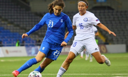 Без шансов. УЕФА представил печальную статистику женской сборной Казахстана в матче с Грецией 