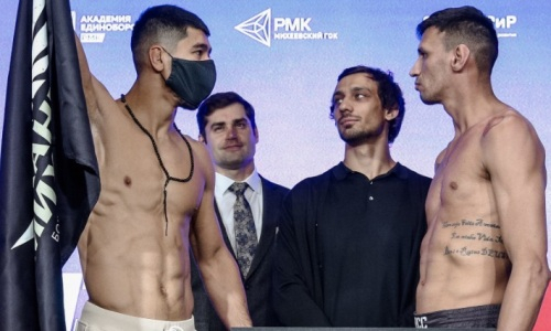 Прямая трансляция боя казахского файтера Ильяса Хамзина с бразильцем на турнире RCC Intro 17