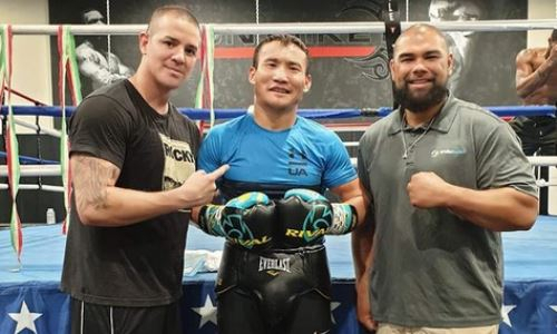 Канат Ислам продолжает тренировки перед возвращением на ринг