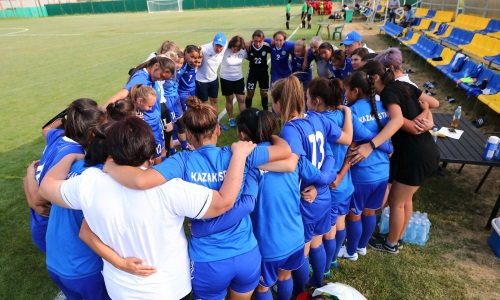 Женская сборная Казахстана до 19 лет разгромно проиграла Болгарии и стала главным аутсайдером группы в отборе к ЕВРО-2022
