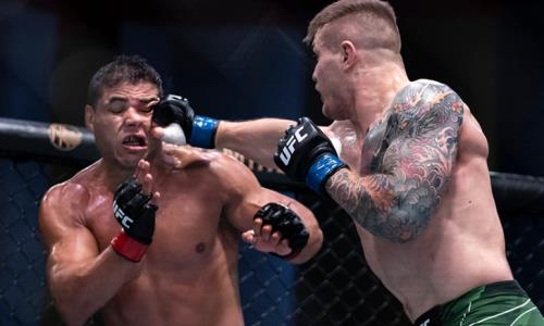 Видео полного боя Марвин Веттори — Пауло Коста с кровавой рубкой на UFC Fight Night 196