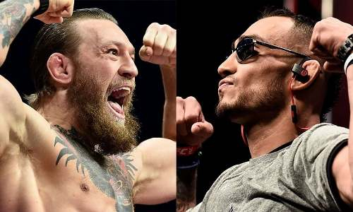 «Она в страхе присылает мне». Макгрегор решил выложить видео с напуганной женой Фергюсона