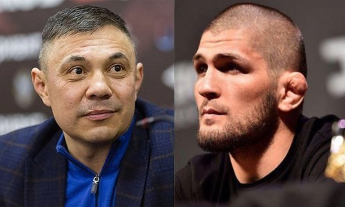 Костя Цзю встретился с Хабибом Нурмагомедовым после победы Федора Емельяненко на Bellator 269. Видео