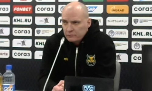 «Игра мне очень понравилась». Наставник «Северстали» высказался о разгромной победе над «Барысом»