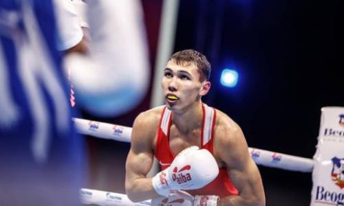 Видео полных боев с первыми победами Казахстана на чемпионате мира-2021 по боксу