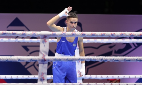 «Я приехал за „золотом!“». Казахстанский боксер после громкой победы на ЧМ-2021 решил затмить свое достижение на Олимпиаде