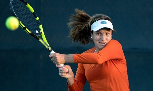 Казахстанская теннисистка проиграла в первом круге парного разряда турнира WTA в Румынии