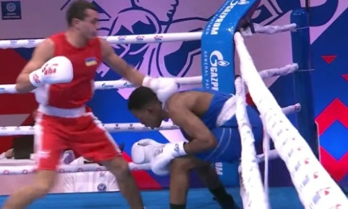Чемпион мира из Украины избил и деклассировал африканца на ЧМ-2021 по боксу. Видео