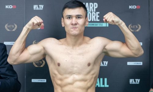 Стали известны результаты взвешивания Турсынбая Кулахмета и его соперника по титульному бою