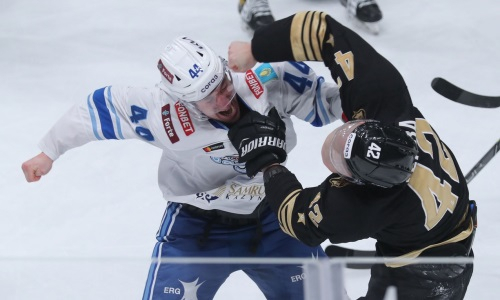 «С Дарреном — шутки плохи. Капитан разобрался». «Барыс» показал подвиги Дица в победном матче КХЛ. Видео