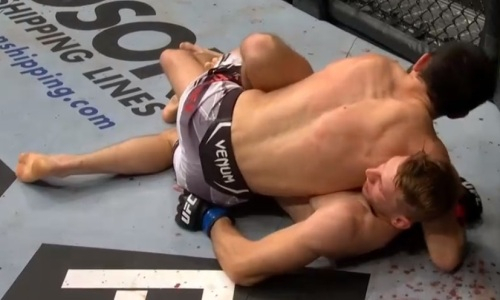Видео победной кимуры Ислама Махачева на турнире UFC 267