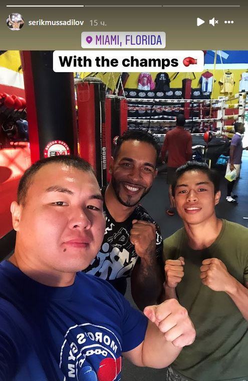 Казахстанский «Панда» продолжает подготовку к бою с опытным американцем