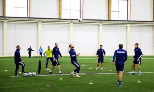 Представлено видео тренировки сборной Казахстана в Нур-Султане