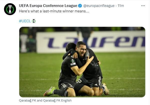УЕФА прокомментировал драматичное поражение «Кайрата» от «Карабаха»
